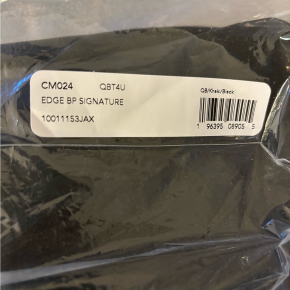 NWT  Coach Men's Khaki/Black Signature Canvas & Leather Edge Backpack- CM024 - Picture 7 of 7